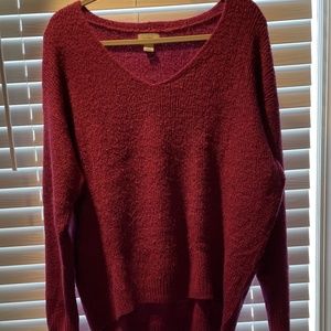 Slouchy v neck sweater old navy xl